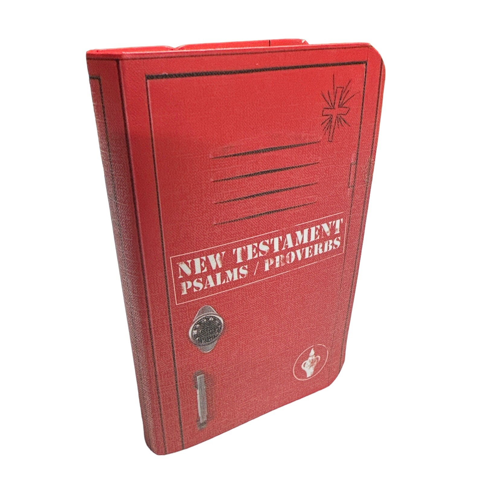 Gideon Pocket Bible New Testament Psalms Proverbs ESV Red Locker