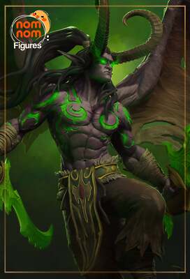 Illidan Stormrage - World of Warcraft - 3D Druck - Modellbausatz - (Nom Nom)