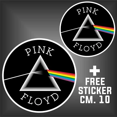 Pink Floyd Aufkleber Sticker Aufkleber Sticker + 1 FREE STICKER CM. 10