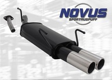 NOVUS SPORTAUSPUFF OPEL ASTRA G COUPE & CABRIO 2x 76mm 1,6 - 2,2 >NEUWARE<