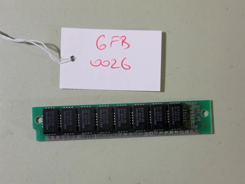 NEC MC-41256A8B-12 SIMM RAM , 256Kb, 30-Pin - Image 2 of 4