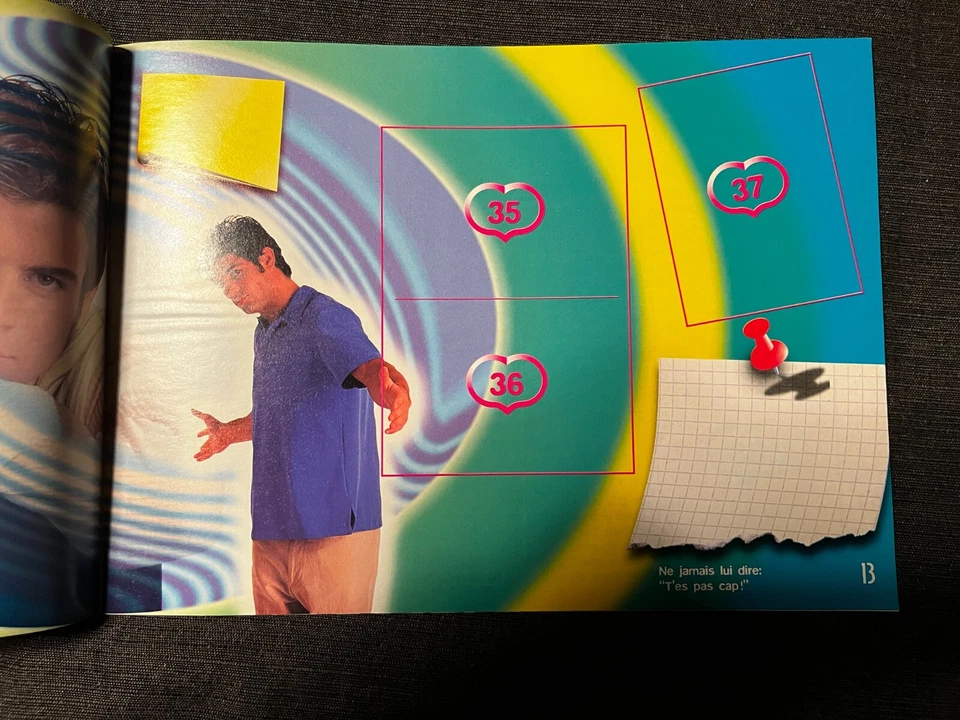 EMPTY ALBUM VIDE PANINI 2 BE 3 CARNET DE ROUTE 1998 NOT MINT VERY RARE - Photo 4/4