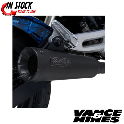 VANCE & HINES SLIP-ON UPSWEEP MUFFLER 22-23 HONDA GROM 48237 MATTE