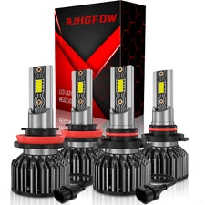 Para For Chevy Silverado 1500 2500 2007-2021 Combo LED faro luces altas y bajas