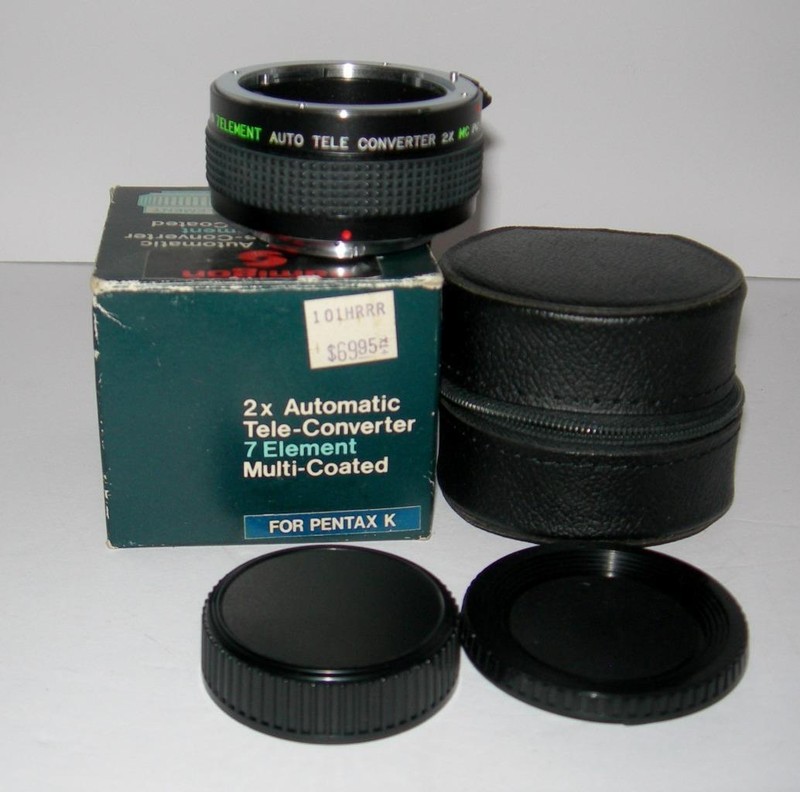 SAMIGON 2X AUTOMATIC TELE-CONVERTER 7 ELEMENT MULTI COATED LENS