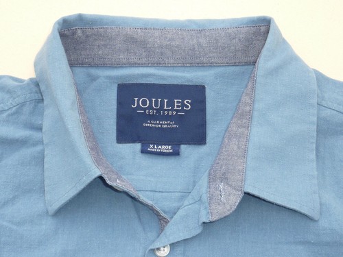 JOULES BREAKER COTTON LINEN SHORT SLEEVE SHIRT XLARGE - Picture 6 of 6