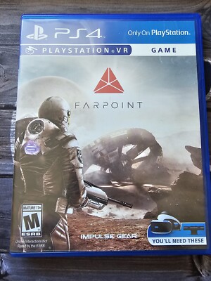 PS4 VR Farpoint Game