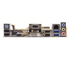For Asus H87-PLUS Shield I/O IO Rear Baffle Backplate Motherboard