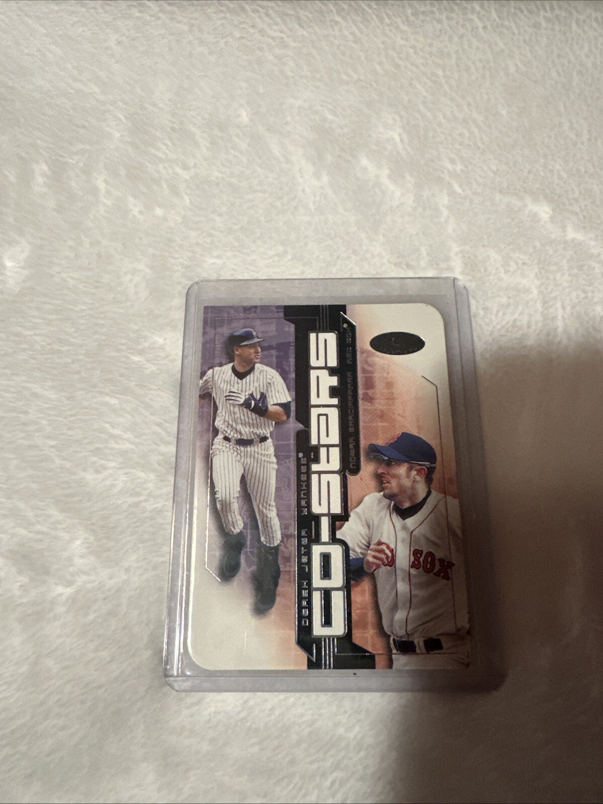 2002 Fleer Hot Prospects Co-Stars Derek Jeter Nomar Garciaparra #2CS HOF