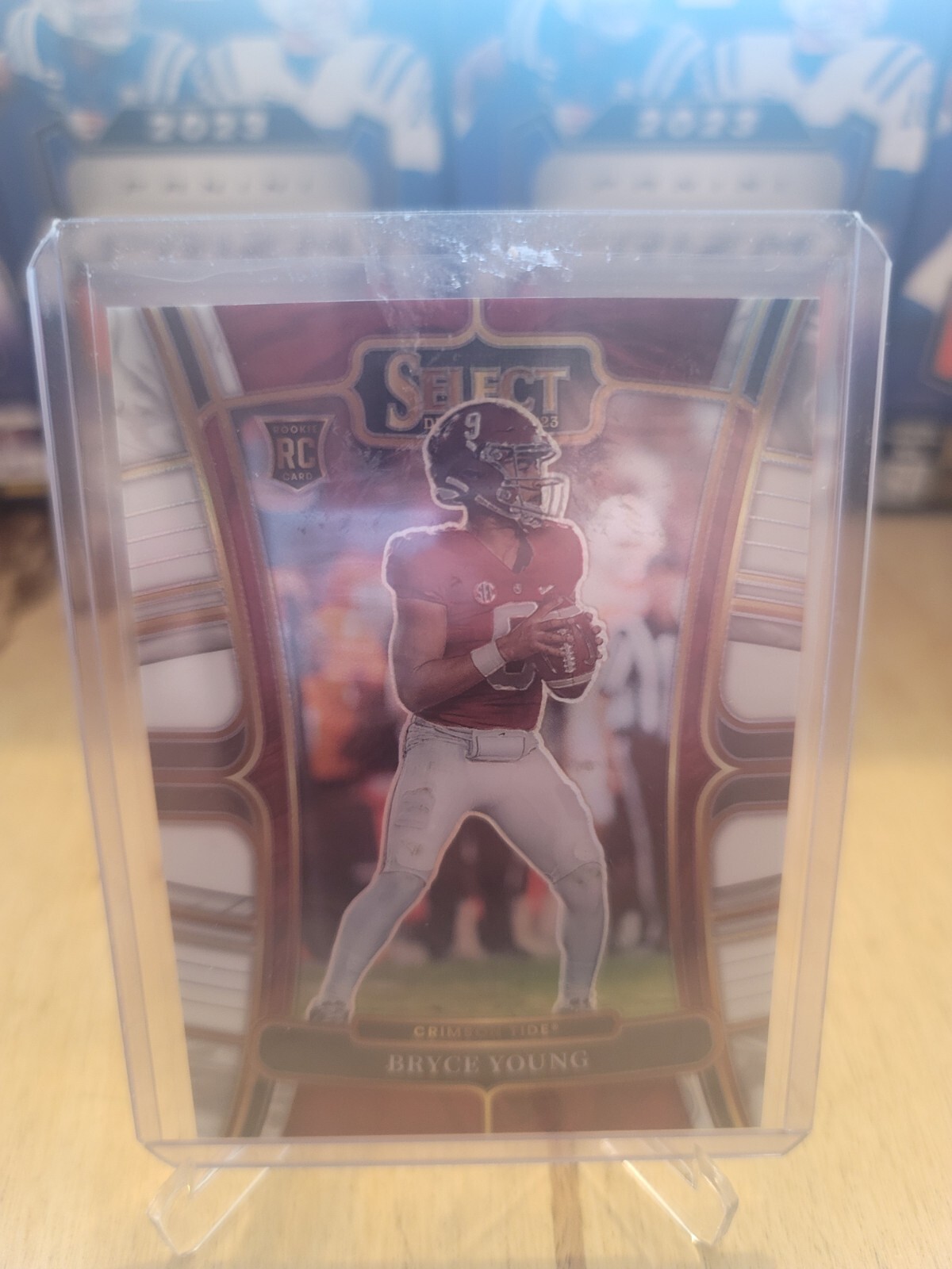 2023 Panini Select Draft Picks #1 Bryce Young White Prizm 20/35