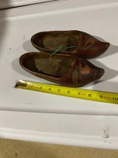 Vintage Wooden Ladies Clogs fits size 6-7