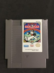 Monopoly Nintendo Nes Ntsc Am&eacute;ricain Usa Usag&eacute; Complet Beau
