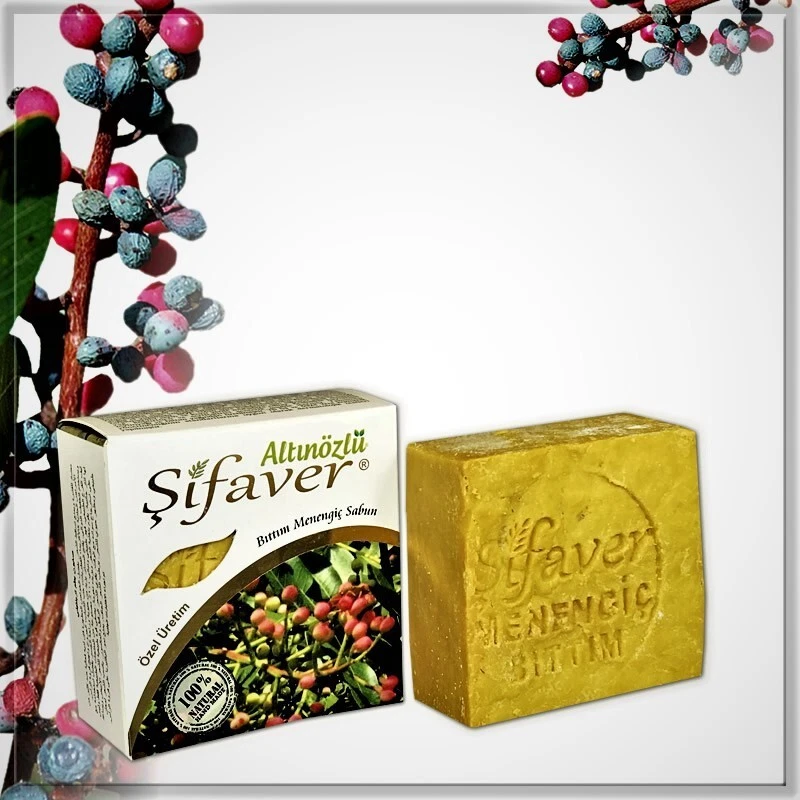 8 Piezas (1 Pack.) Jabones turcos totalmente naturales BITTIM MENENGIC, juego de regalo de jabón único Foto 3 de 4