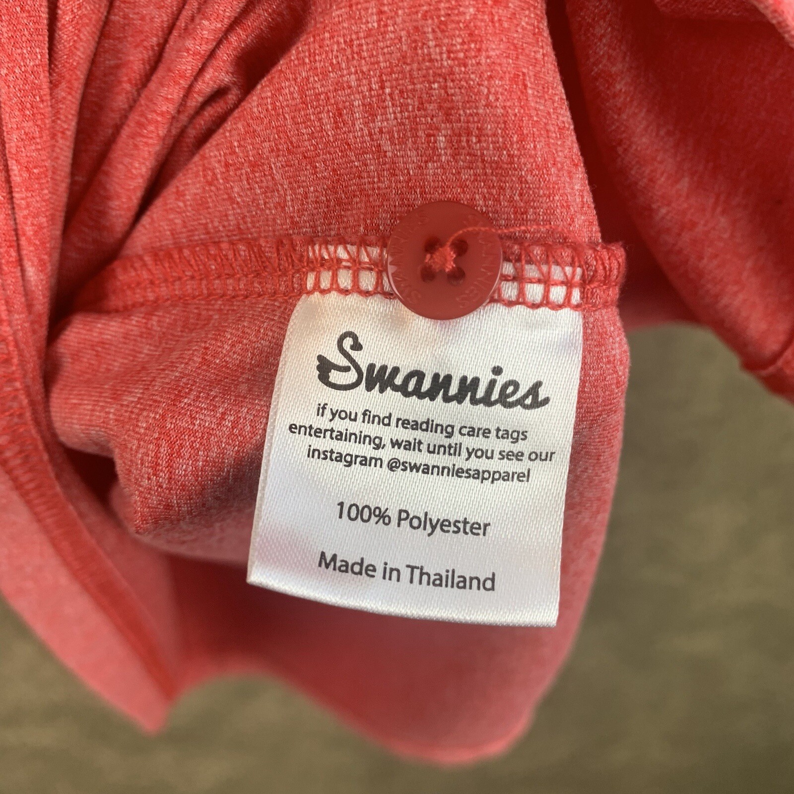 Swannies Mens Medium Solid Red Performance Stretc… - image 5