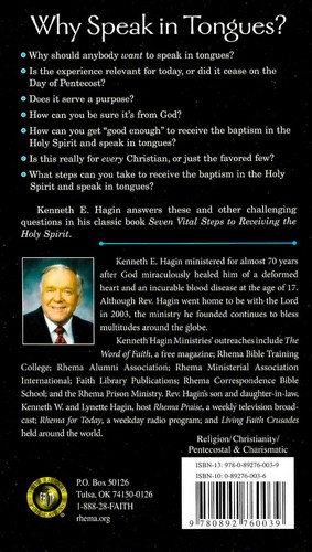 Seven Vital Steps To Receive The Holy Spirit - by Kenneth E Hagin, Sr. - Imagen 2 de 2