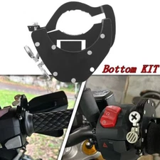 Universal Motorcycle Throttle Lock Assist Throttle Speed Control Hand Grip Cramp