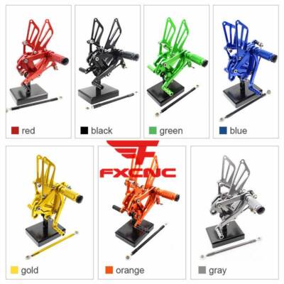 ✩つか✩ For ZX6R ZX636 1999-2002 ZX9R 1999-2003 CNC Rearset Footpegs