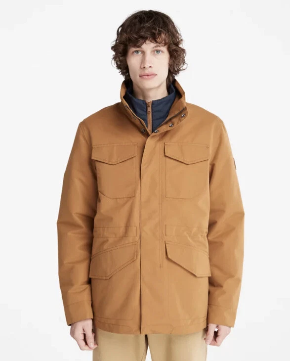 Timberland brown on sale jacket