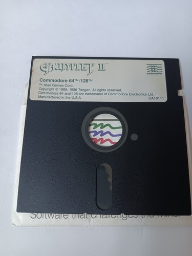 Commodore 64 Gauntlet II/2 Computer Game Software Tested/Works - Picture 2 of 20