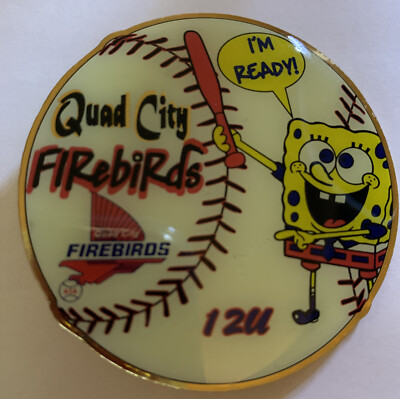 Lapel Pins - Unique Buttons - Sports Quad City Firebird 12U Collectible