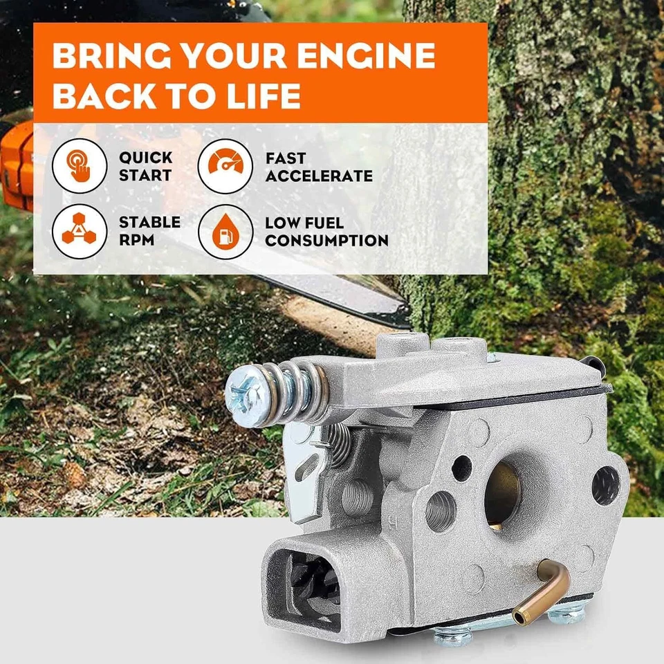 Carburetor for Echo Chainsaw CS-300 CS-301 CS-305 CS-306 A021000232 A021000230 - Image 3 of 4