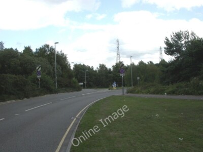 Photo 6x4 Ferndown, roundabout Ameysford With two exits, on Cobham Road;  c2010