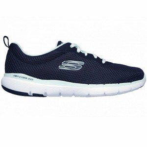 skechers flex appeal hombre azul
