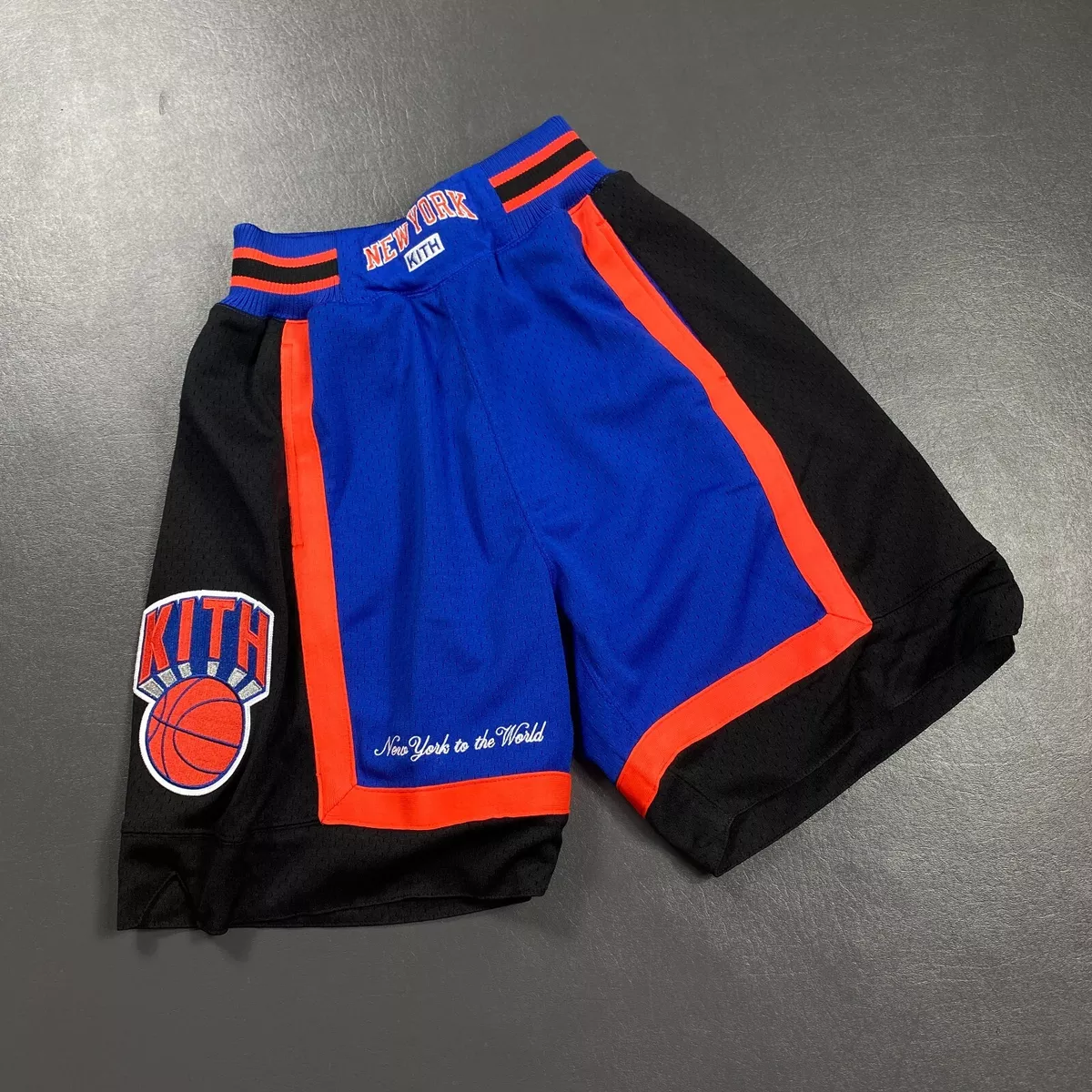 100 Authentic KITH x New York Knicks Mitchell Ness Shorts Size