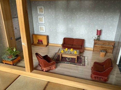 MEUBLES DE MAISON DE POUPÉE - SALON - LUNDBY OF SWEDEN Vintage Années 1970-1980 - Photo 2/24