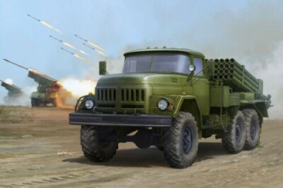 Trumpeter 1:35 Russian BM-21-1 Grad Multiple Rocket Launcher ZIL-131 #1032~NEW
