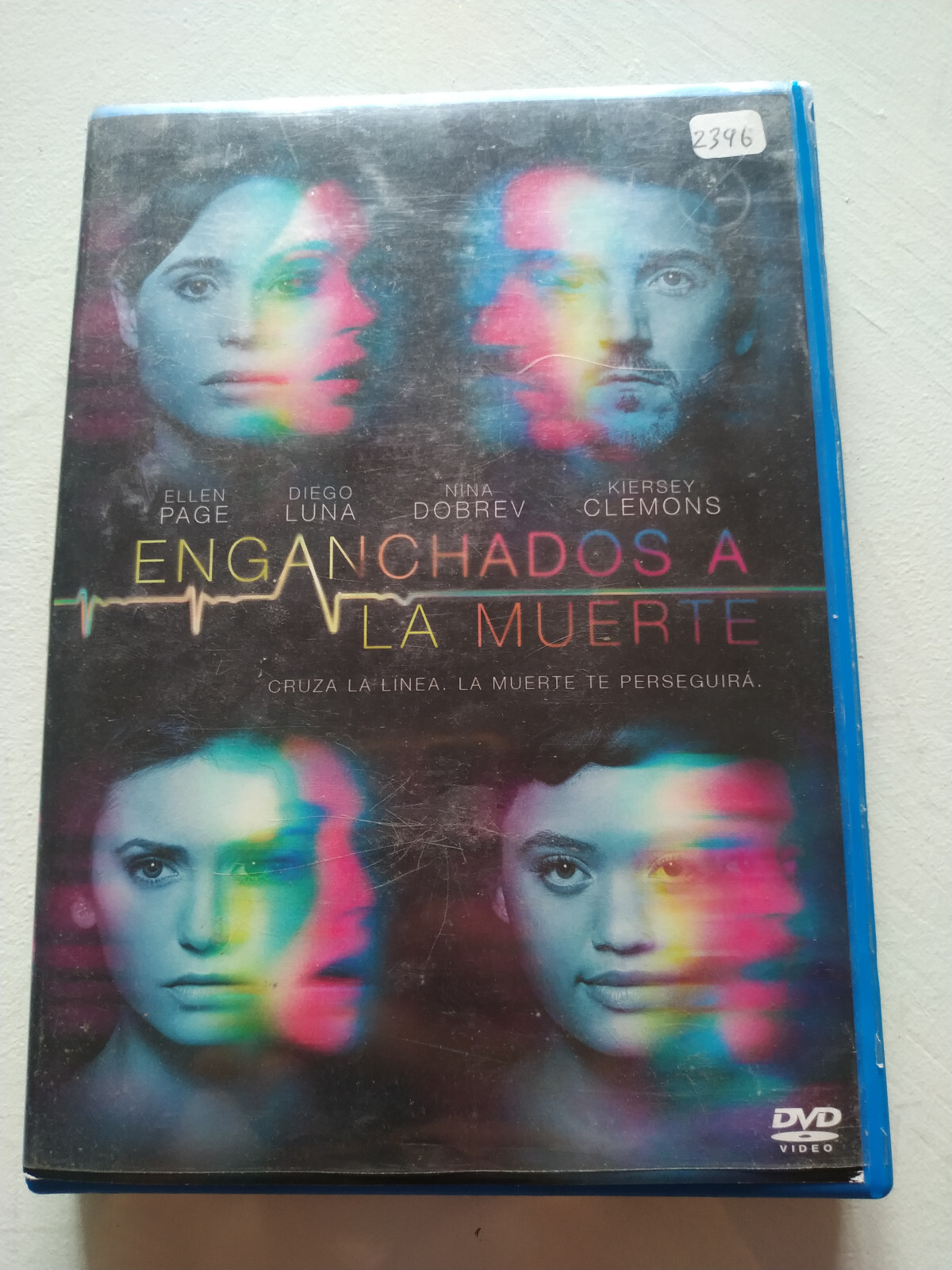 Hooked to Death Ellen Page Diego Luna - DVD Spanish English Region 2 Am
