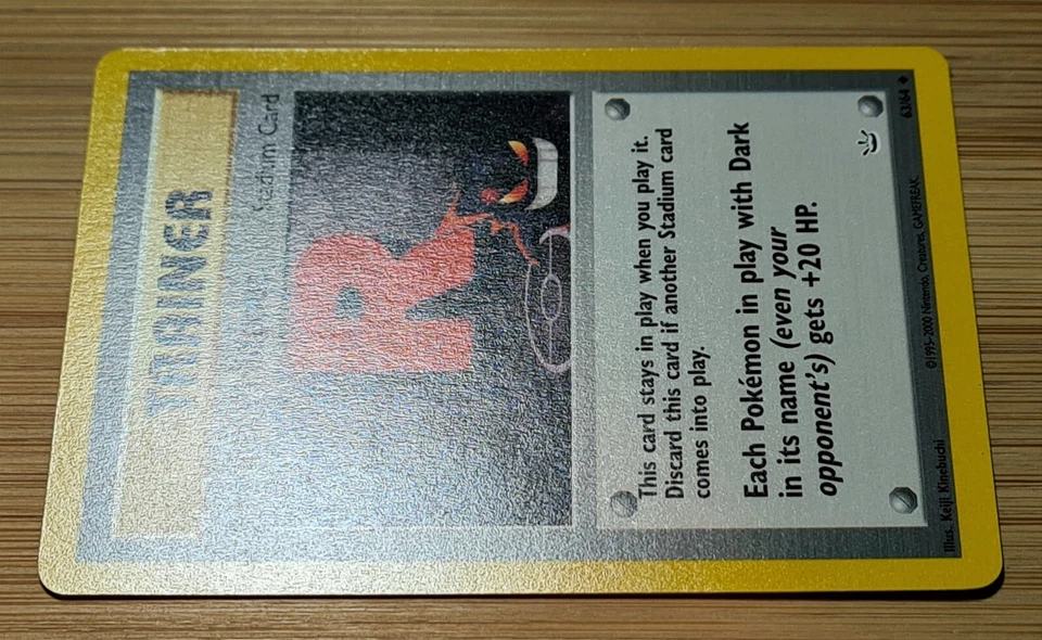 Rocket's Hideout # 63/64 Uncommon Neo Revelation 2001 Near Mint to Mint Vintage - Bild 2 von 4