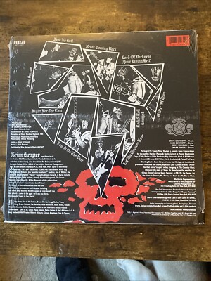 New GRIM REAPER fear no evil VINYL LP 1985 RCA/Ebony England