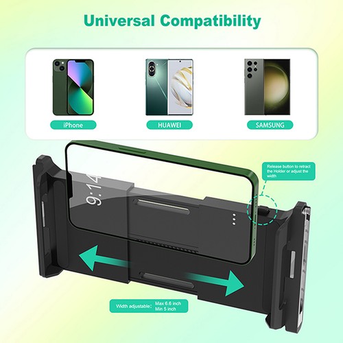 For Switch OLED Joypad Controller Android IOS Cell Phone Stretchable ABS Holder - Picture 6 of 7