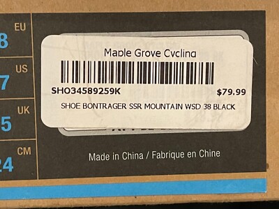 Bontrager Cycling Shoes Women's SSR Mountain Black with Clips