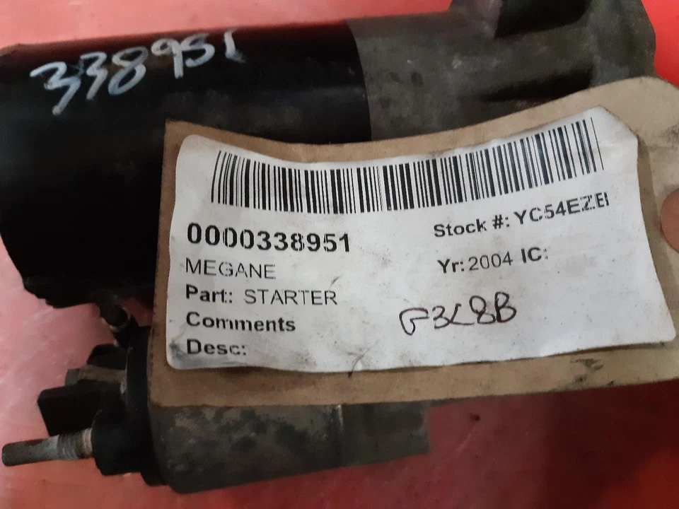 RENAULT MEGANE Starter Motor 2004 - Image 4 of 4