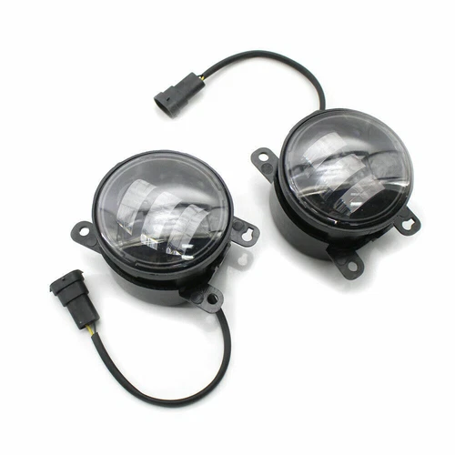 2PCS LED Fog Lights Clear For Honda Civic 2016-21 Driver & Passenger Side LH RH - Picture 3 of 5