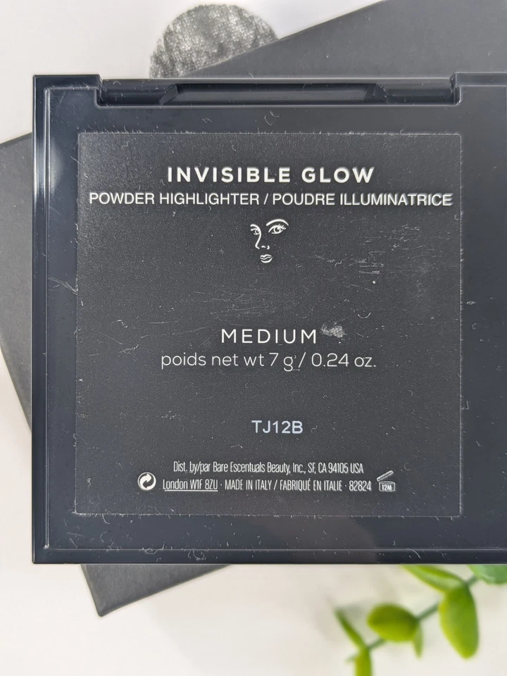 BIG SZ SEALED😍bareMinerals Invisible Glow MEDIUM Powder Highlighter .24 oz./7 g - Image 2 of 4