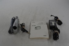 Canon DC100 DVD Camcorder 25x Zoom Silver Charger AV Cable Manual Japan NTSC