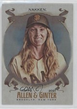 2021 Topps Allen & Ginter's Hot Box Silver Portrait Alyssa Nakken #285 1d0h