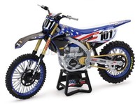 NEW RAY 58423 1/12 Yamaha YZ450F Motocross Of Nation Bike #101 Eli Tomac