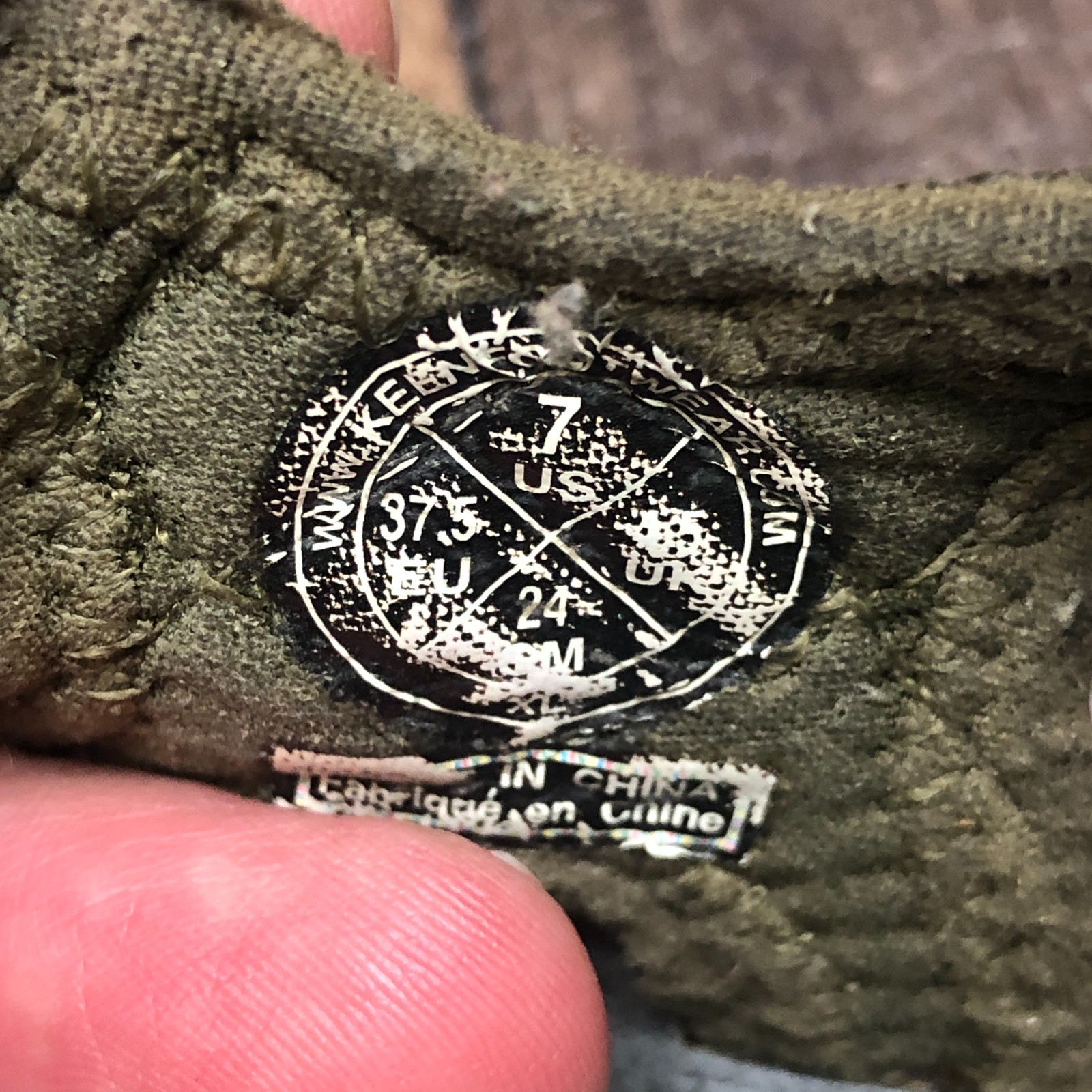 Sandali Keen Gargoyle Raven outdoor escursionismo donna taglia 7 verde grigio scamosciato