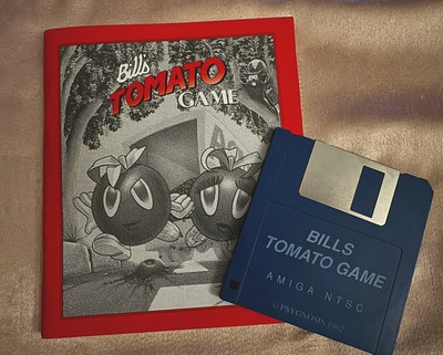 Bill's Tomato Game Commodore Amiga -Rare