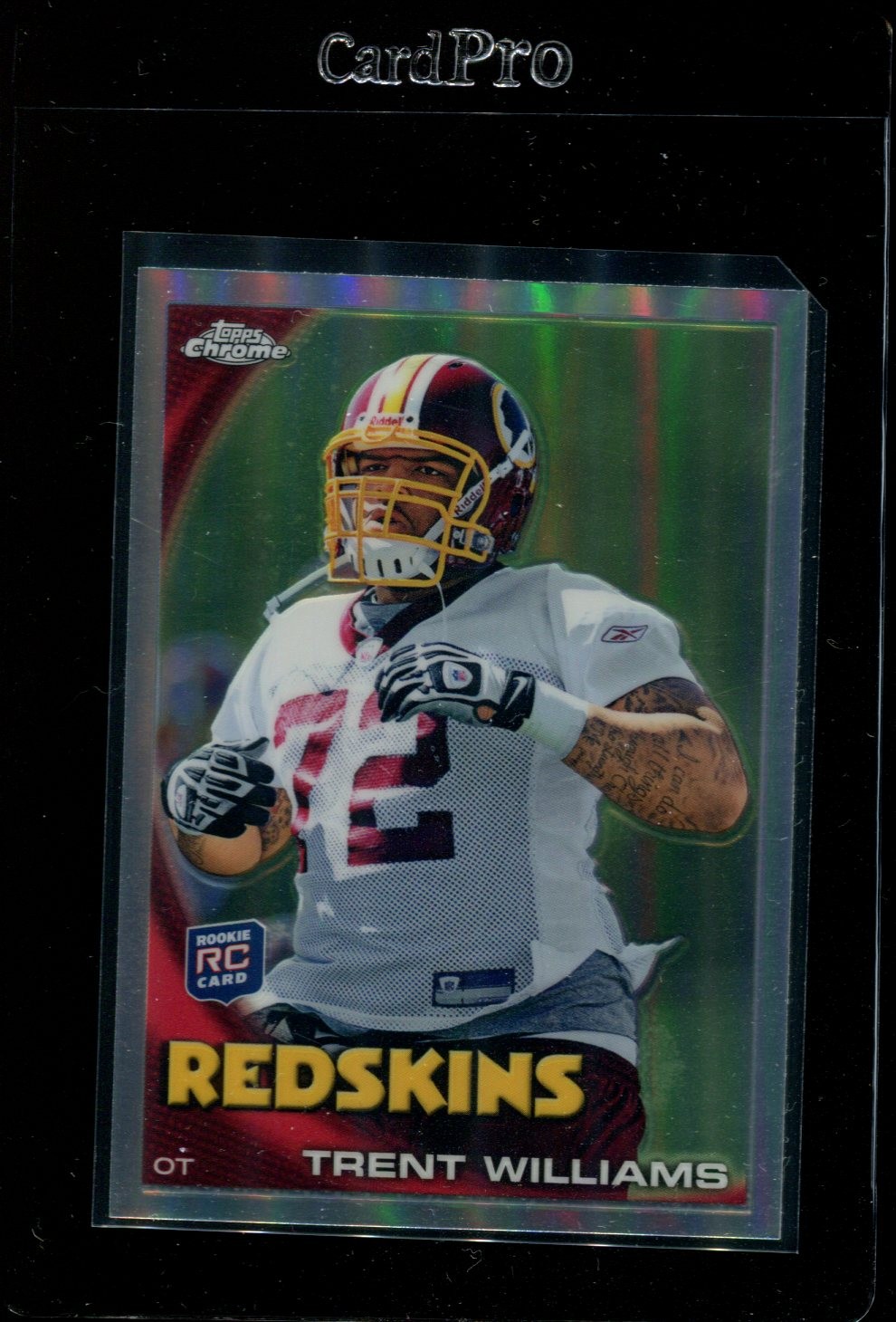 2010 TOPPS CHROME REFRACTOR #C102 TRENT WILLIAMS RC NMMT *371607
