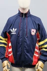 FC ARSENAL 1990-92 Vintage Adidas Football Training Jacket Mens Sz US M