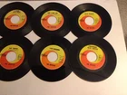 Six Beatles 45’s on the Capitol Label from the 1960’s