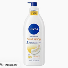 NIVEA Sheer Hydration Firming Body Lotion Q10 Vitamin C 16.9 fl oz
