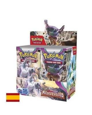 Pokemon TCG Scarlet & Violet Escarlata Y Purpura Paldea Evolved Booster Spanisch
