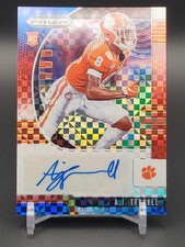 2020 Panini Prizm Draft Picks A.J. Terrell Red White and Blue Autographs #/99