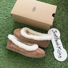 UGG Zora Ballet Flat Chestnut W 1178111-CHE Brand New IN HAND Size 6.5W 7W 8W